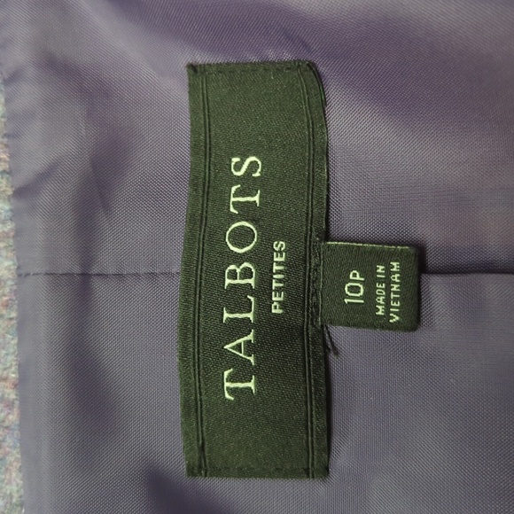 Wool blend blazer, size 10P - Picture 3 of 4